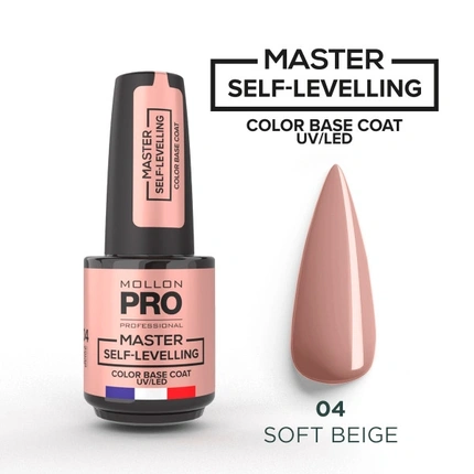 

Самовыравнивающаяся основа Mol Master Base № 4, нежно-бежевый Mollon Pro