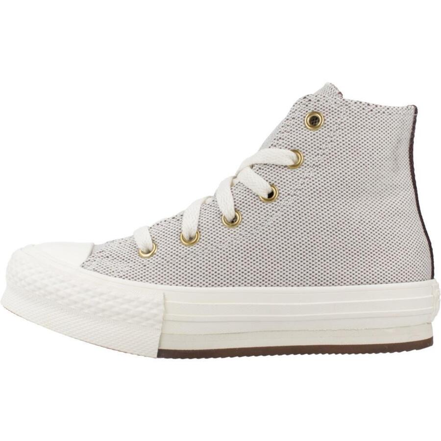 Кеды Converse модель Chuck Taylor All Star Eba Lift Hi цвет коричневый — фото 2