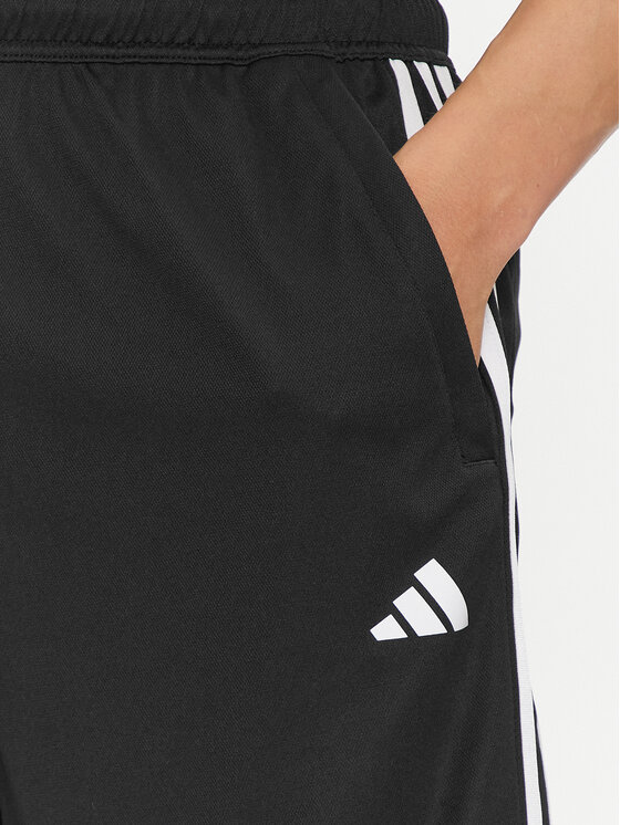 Спортивные шорты regular fit Train Essentials Piqué 3-Stripes Training Shorts IB8111 Adidas, черный — фото 4