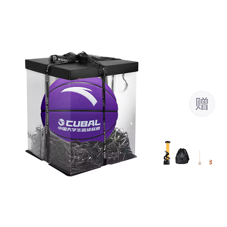 

ANTA CUBAL Китай PU баскетбольный мяч фиолетовый размер 7/5 тренировочный