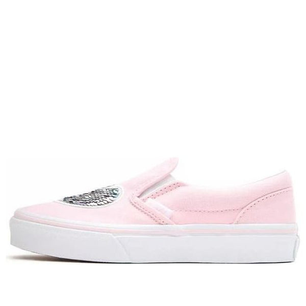 

Кроссовки slip-on k shoes pink Vans, розовый