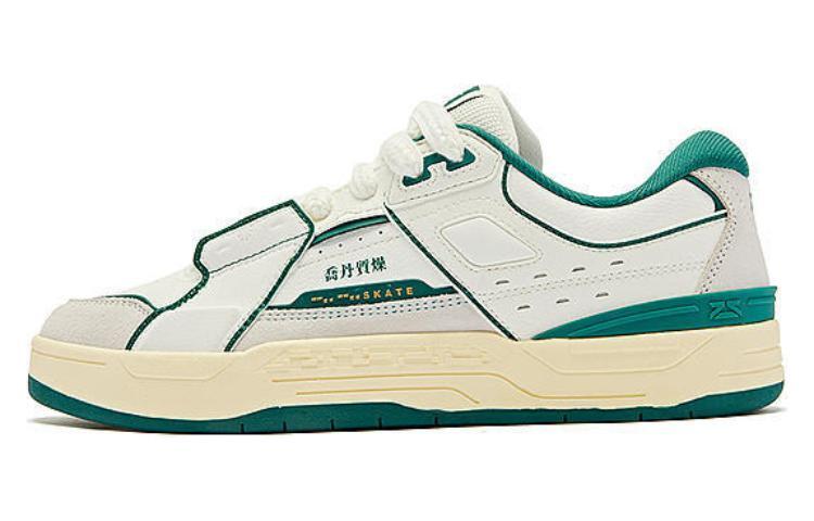 

Кроссовки для скейтборда Mortise And Wood Zero для мужчин с низким верхом, зеленый Qiaodan