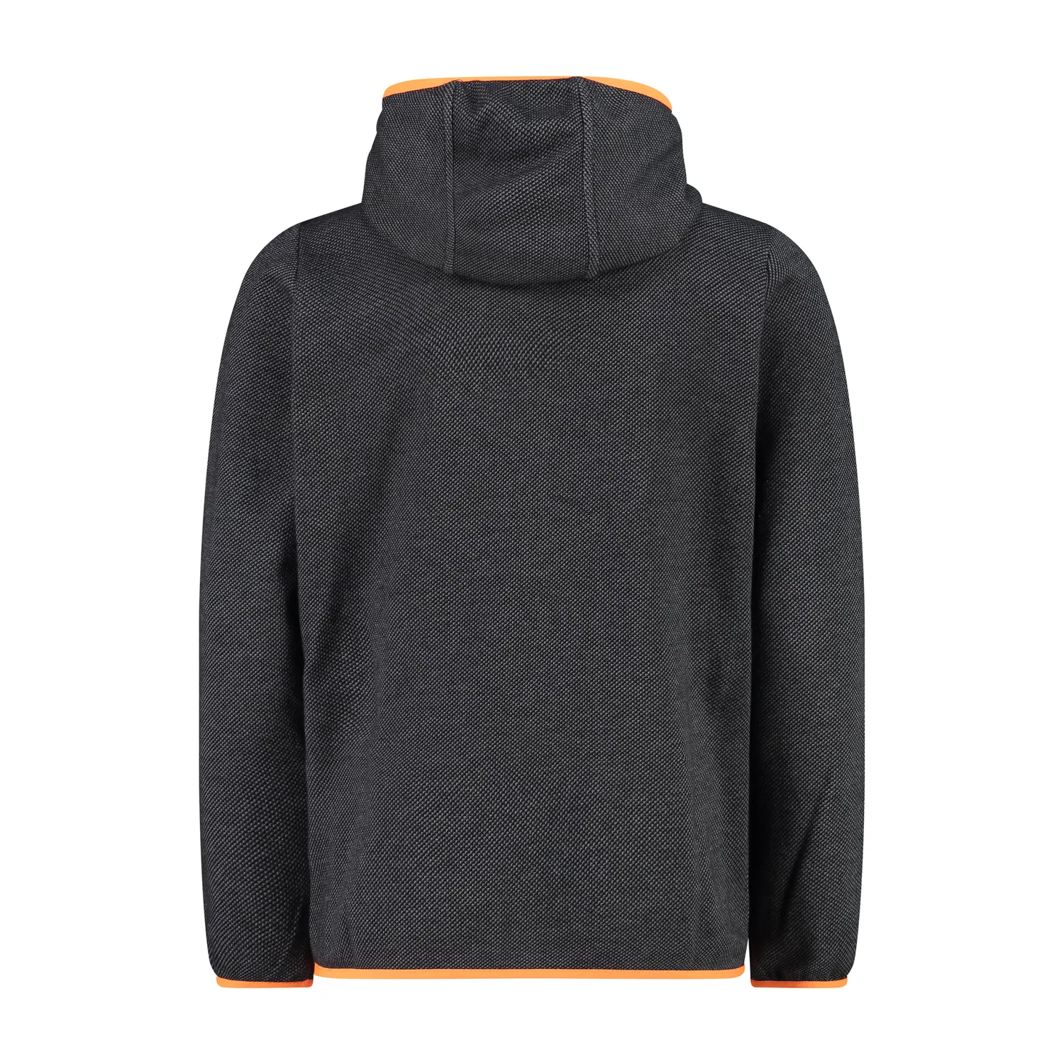 Детская флисовая куртка с капюшоном Fix Hood Cmp, Цвет Schwarz — фото 4