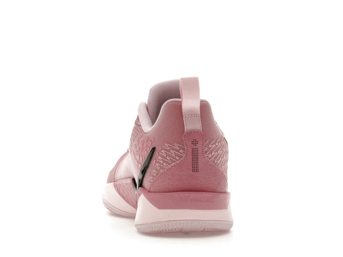 Детские баскетбольные кроссовки с амортизацией Nike Sabrina 2, Pink Foam/Black/Elemental Pink — фото 4