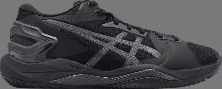 

Кроссовки gel burst 26 low 'triple black' Asics, черный