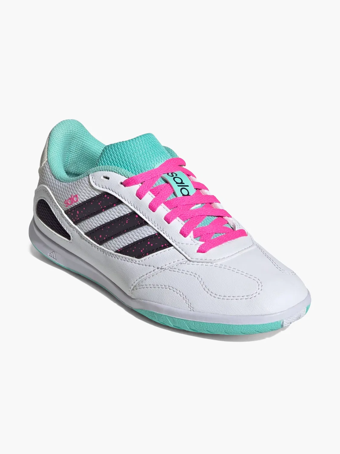 Детские футбольные бутсы Super Sala Competition 3 IN Adidas, белый — фото 4