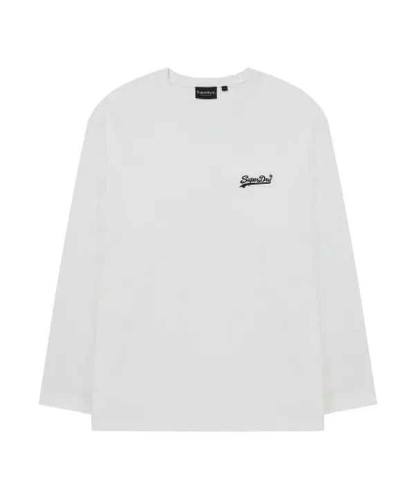 Футболка с длинным рукавом базовая Superdry, белый
