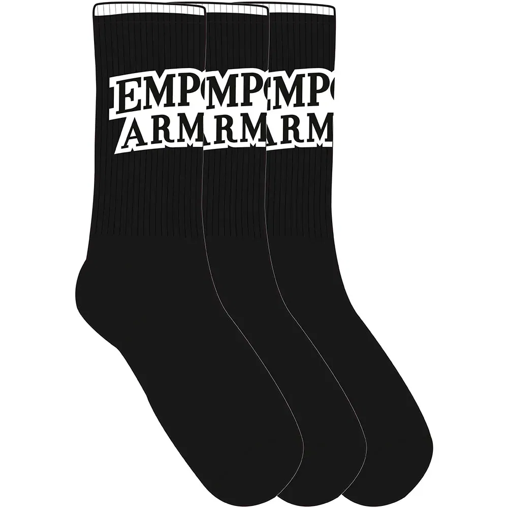 Мужские носки с принтом Emporio armani, Black