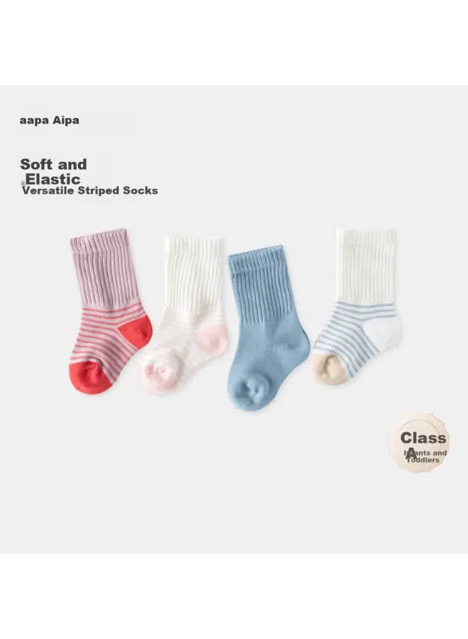 Носки детские длинные хлопковые Soft story Aqpa