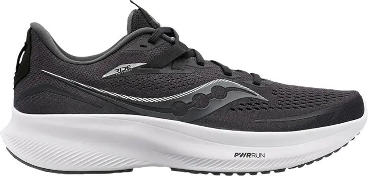 

Кроссовки Saucony Ride 15 Black White, черный