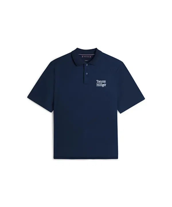 Футболка поло с графическим принтом, Tommy Hilfiger, большая — фото 2