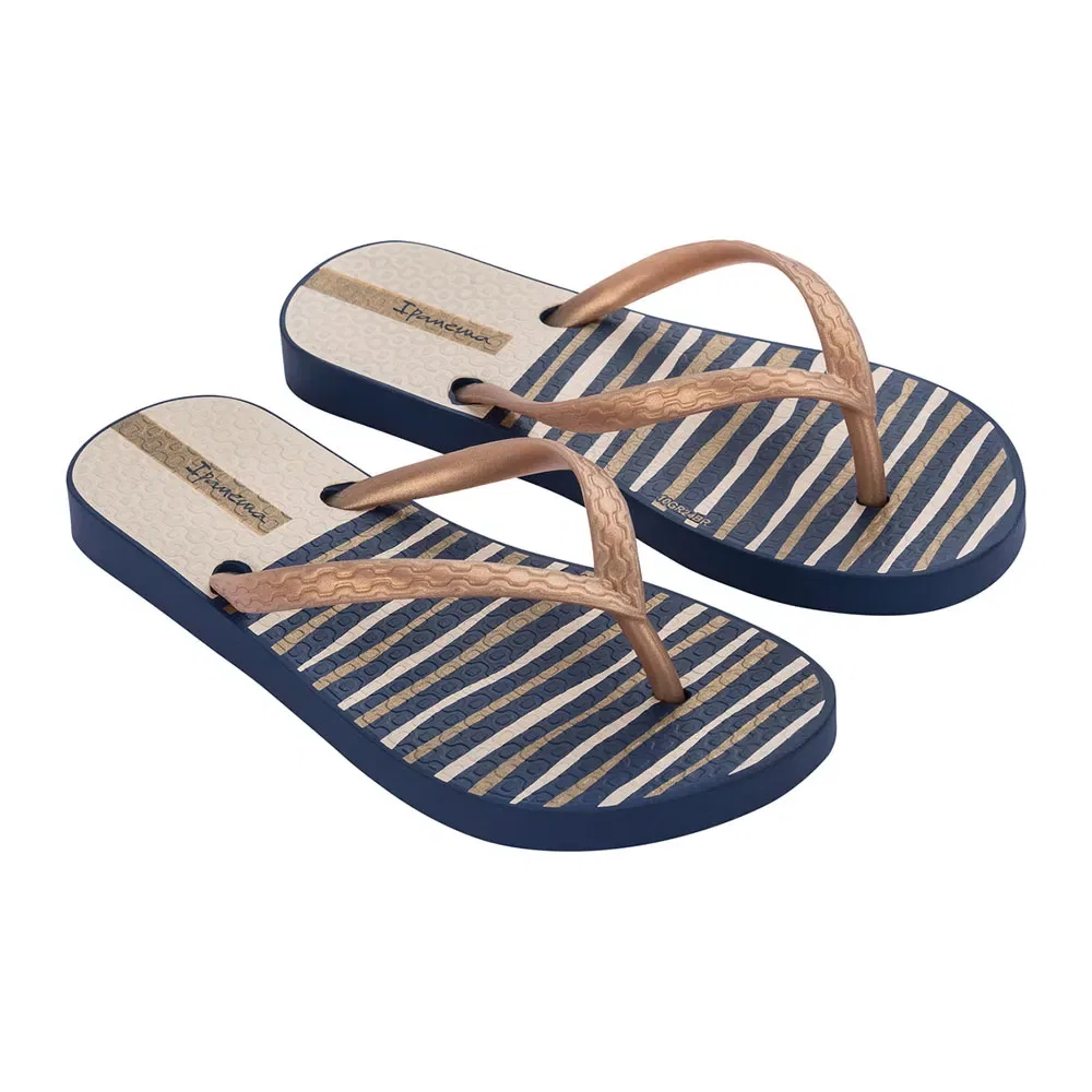 Детские шлепанцы для девочек с принтом Classic Happy Ipanema, Beige