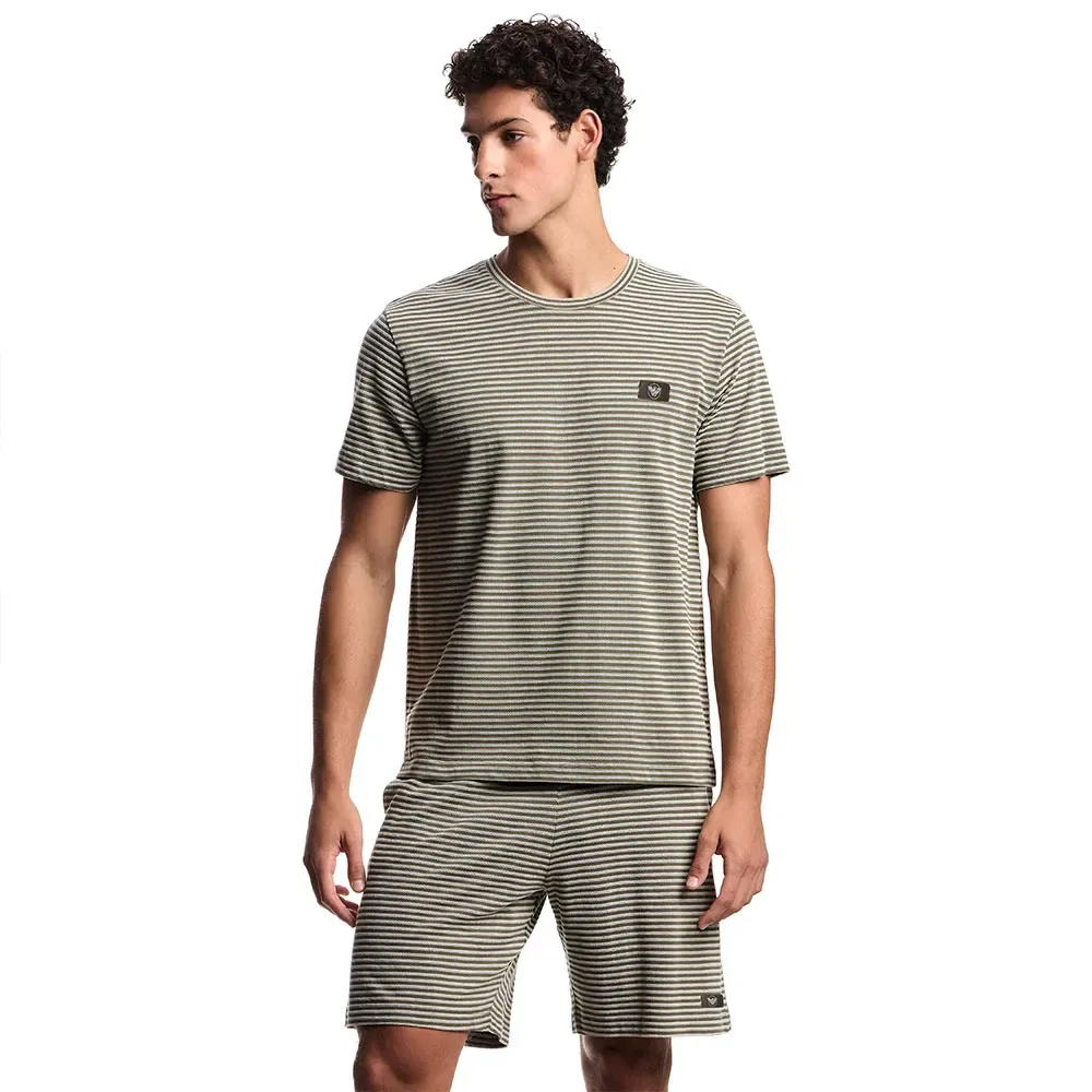 Футболка с коротким рукавом EM000574 Emporio Armani, бежевый