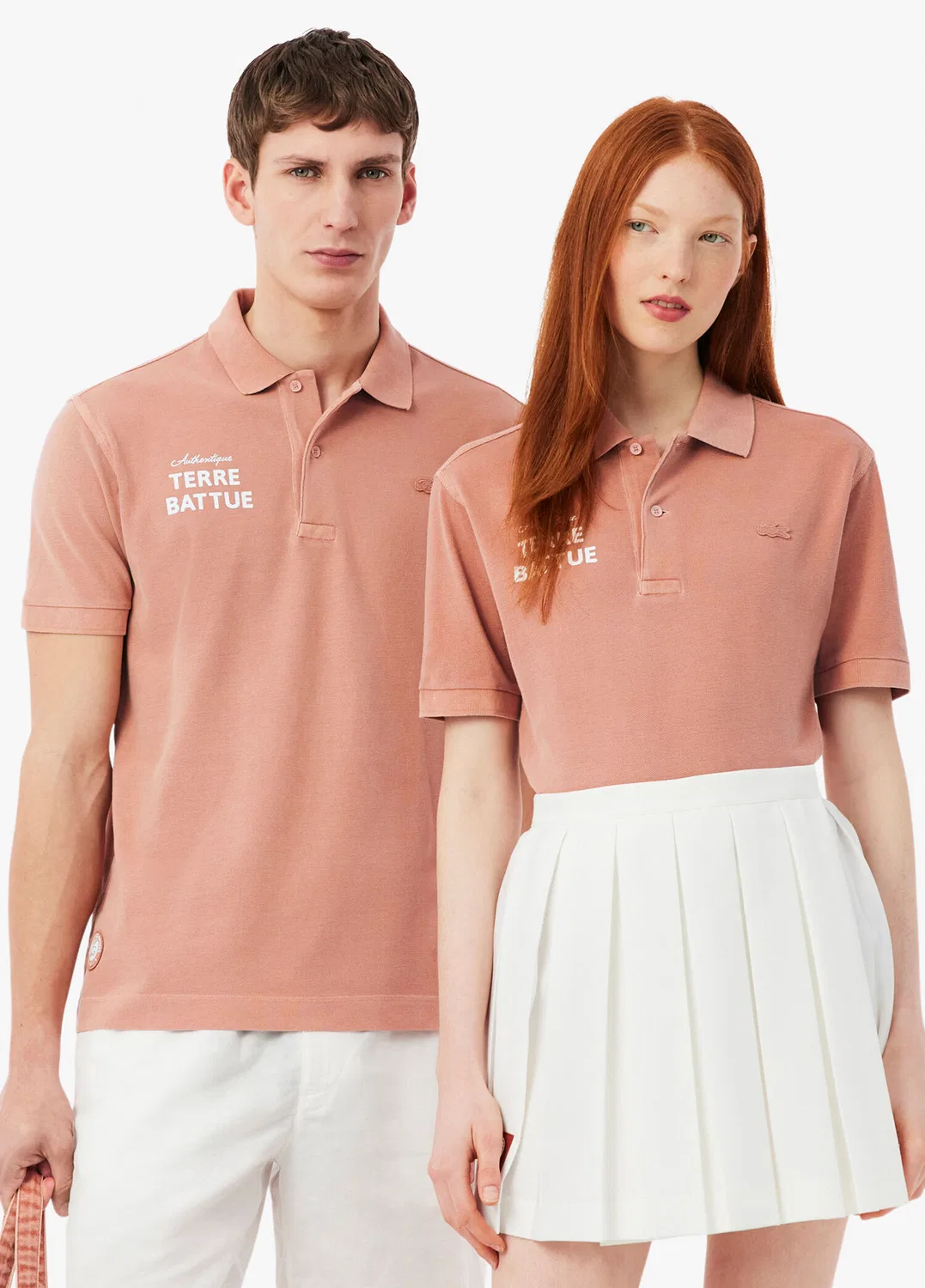 Поло Lacoste Roland Garros Regular Fit, оранжевый — фото 2
