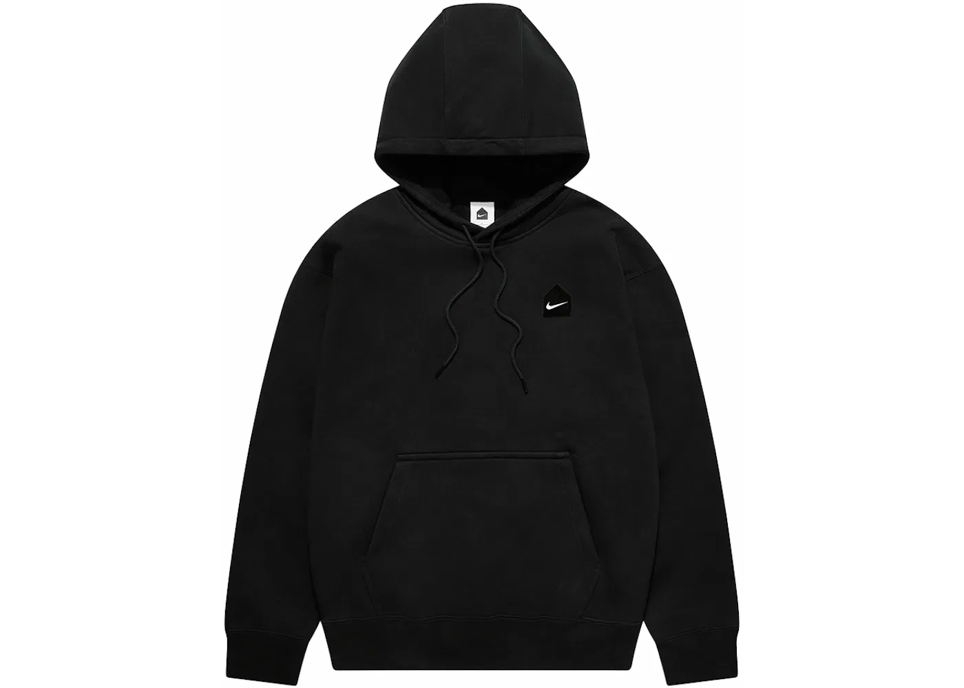 Мужская худи с начесом Nike x DSM Fleece Hooded Sweatshirt, Black