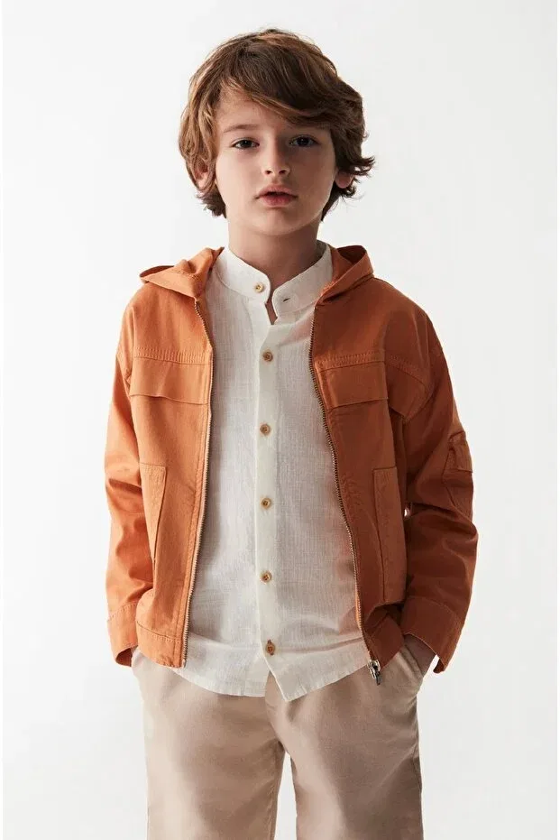 Детская куртка для девочек с принтом Limi boy Nk Kids, Cremite