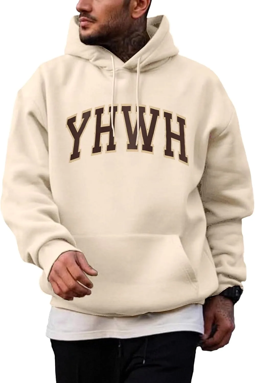 

Толстовка Christian Jesus с капюшоном для мужчин, оверсайз, винтажный принт evzosrz