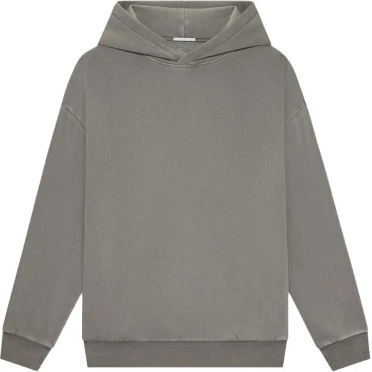 Детский худи с капюшоном Nice Rice, Stone Gray