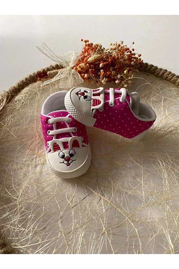 Детские тапочки-зайчики для девочек Pamily Baby, Pink — фото 3