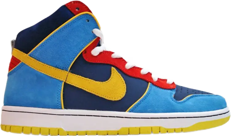 

Лимитированные кроссовки Nike Dunk High Pro SB 'Mr. Pacman', синий