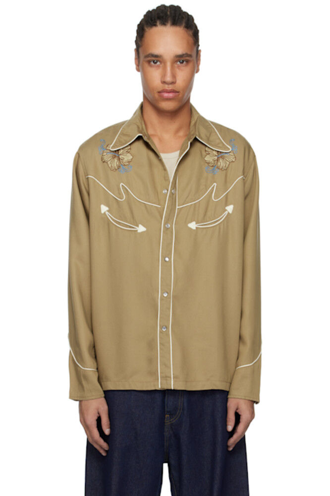 

Рубашка Tan Gonzo Cowboy Flower Nudie Jeans