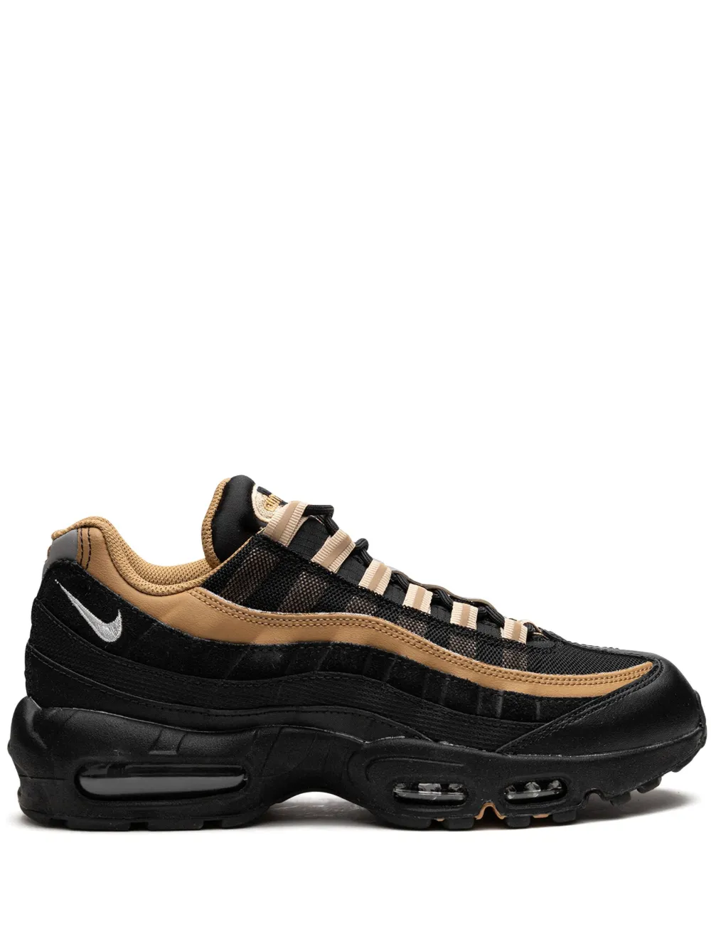 

Кроссовки Air Max 95 Black Elemental Gold Nike, черный