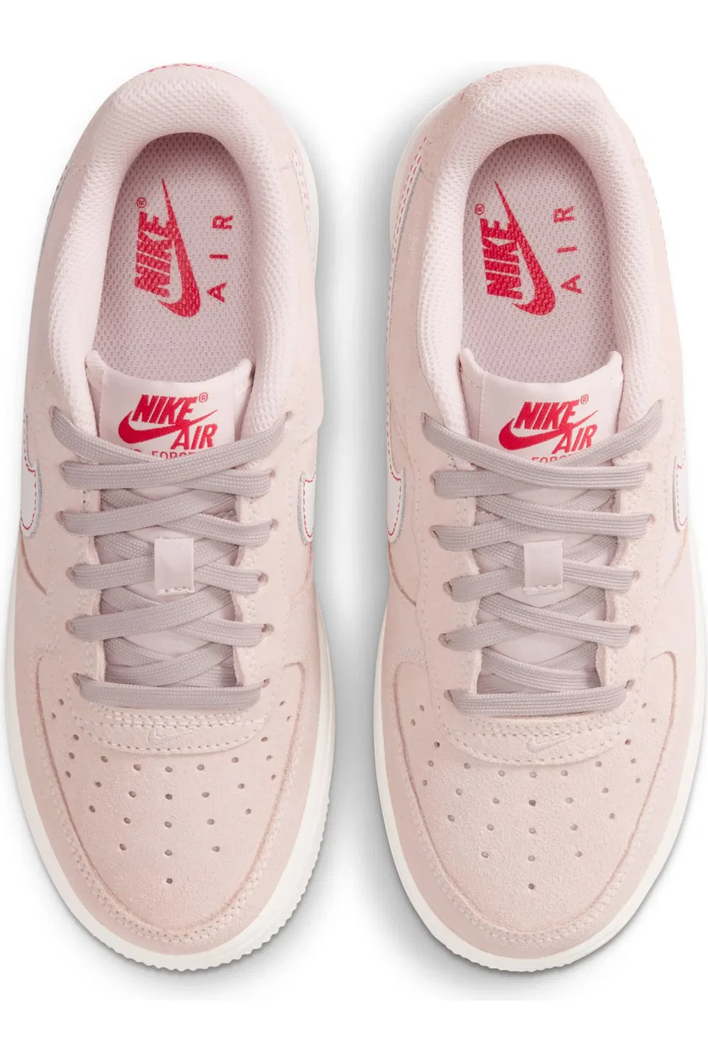 Детские кроссовки баскетбольные Air Force 1 Nike, 600 Silred/Sail — фото 3