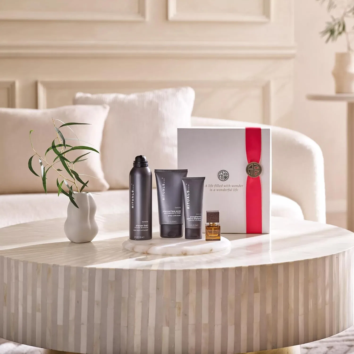 Набор для ухода за мужчинами Rituals Homme Gift Set, 4 предмета, 410 мл, Medium — фото 2