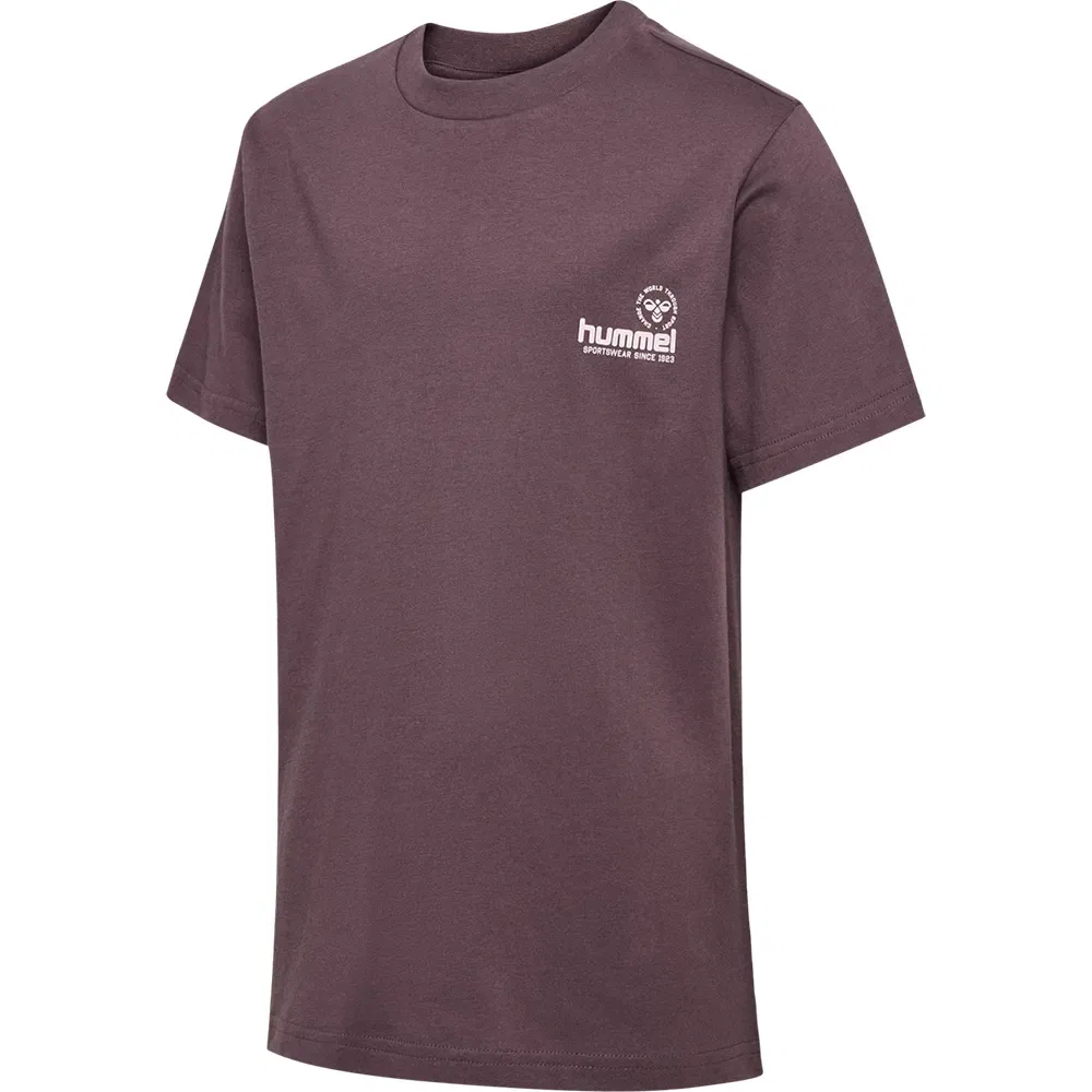 Футболка с коротким рукавом Regular Graphic Hummel, фиолетовый