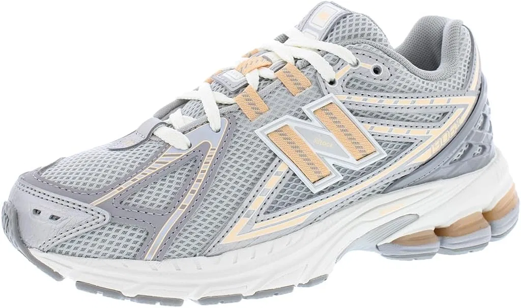 Детские кроссовки для девочек с принтом 1906 New Balance, Grey/Orange-Grey