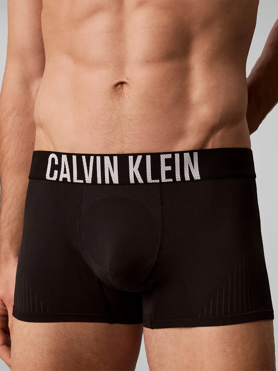 Боксерские шорты Calvin Klein темно-коричневого цвета — фото 3