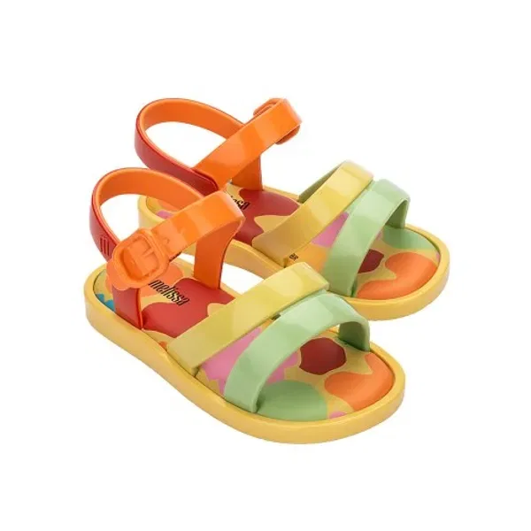 Сандалии Colorland, Melissa, желтые