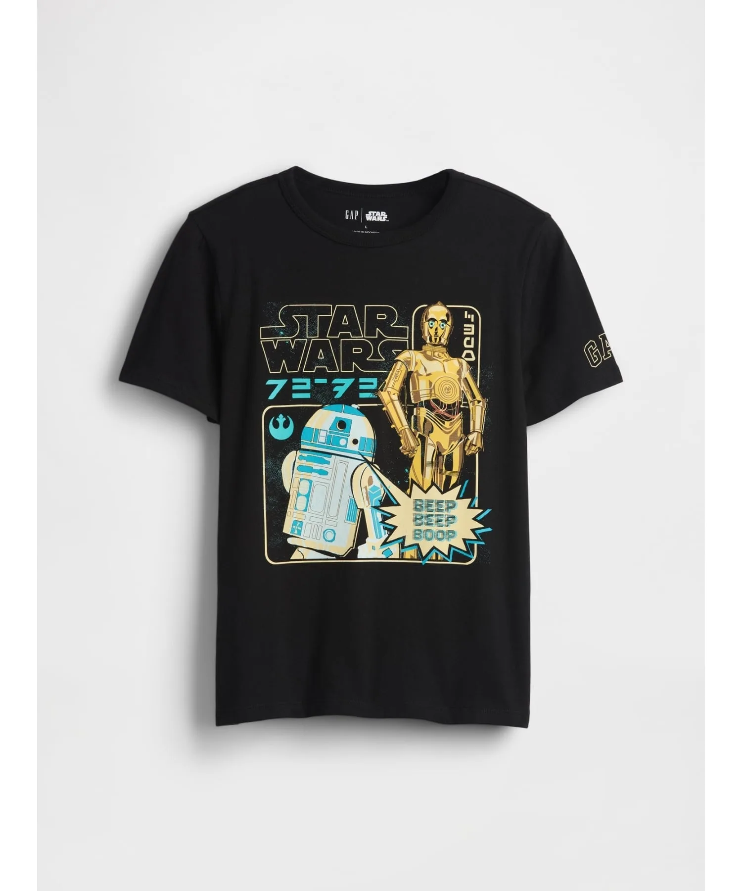 (K) Футболка с графическим принтом (детская) GAP, STAR_WARS_LOGO