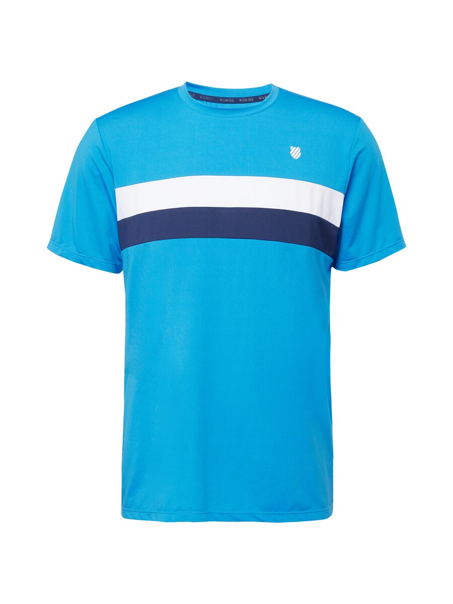 

Футболка K-Swiss Performance Performance Shirt CORE TEAM, цвет navy/turquoise
