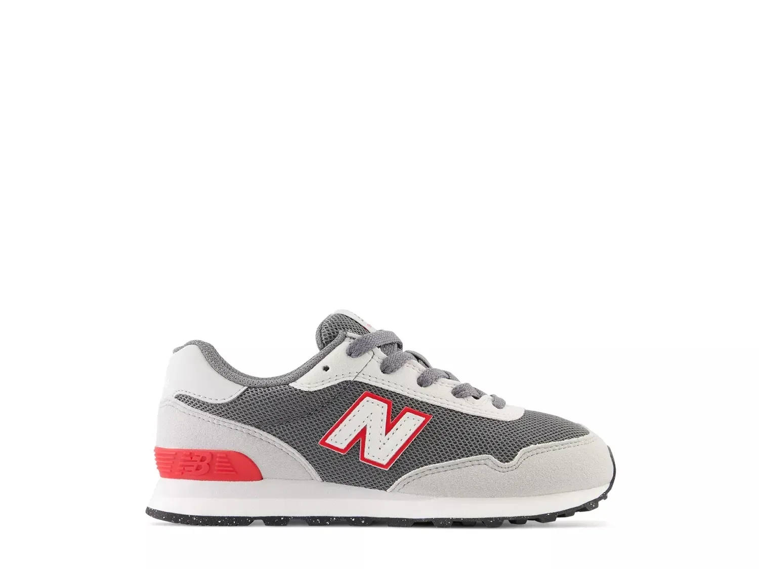 Кроссовки 515 v3 для мальчиков, серые/красные, New Balance — фото 3