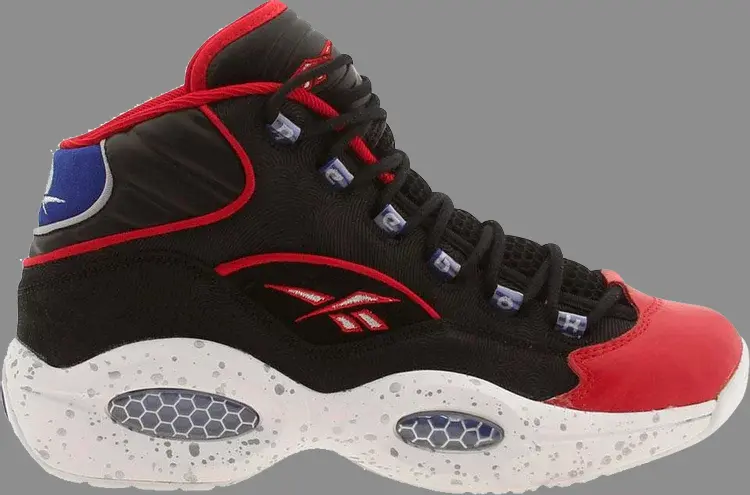 

Кроссовки question mid 'first ballot' Reebok, черный
