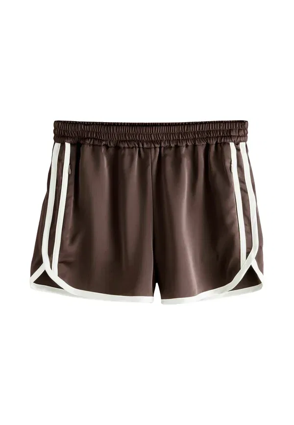 Шорты сатиновые Shorts Next chocolate brown, коричневый/шоколадный