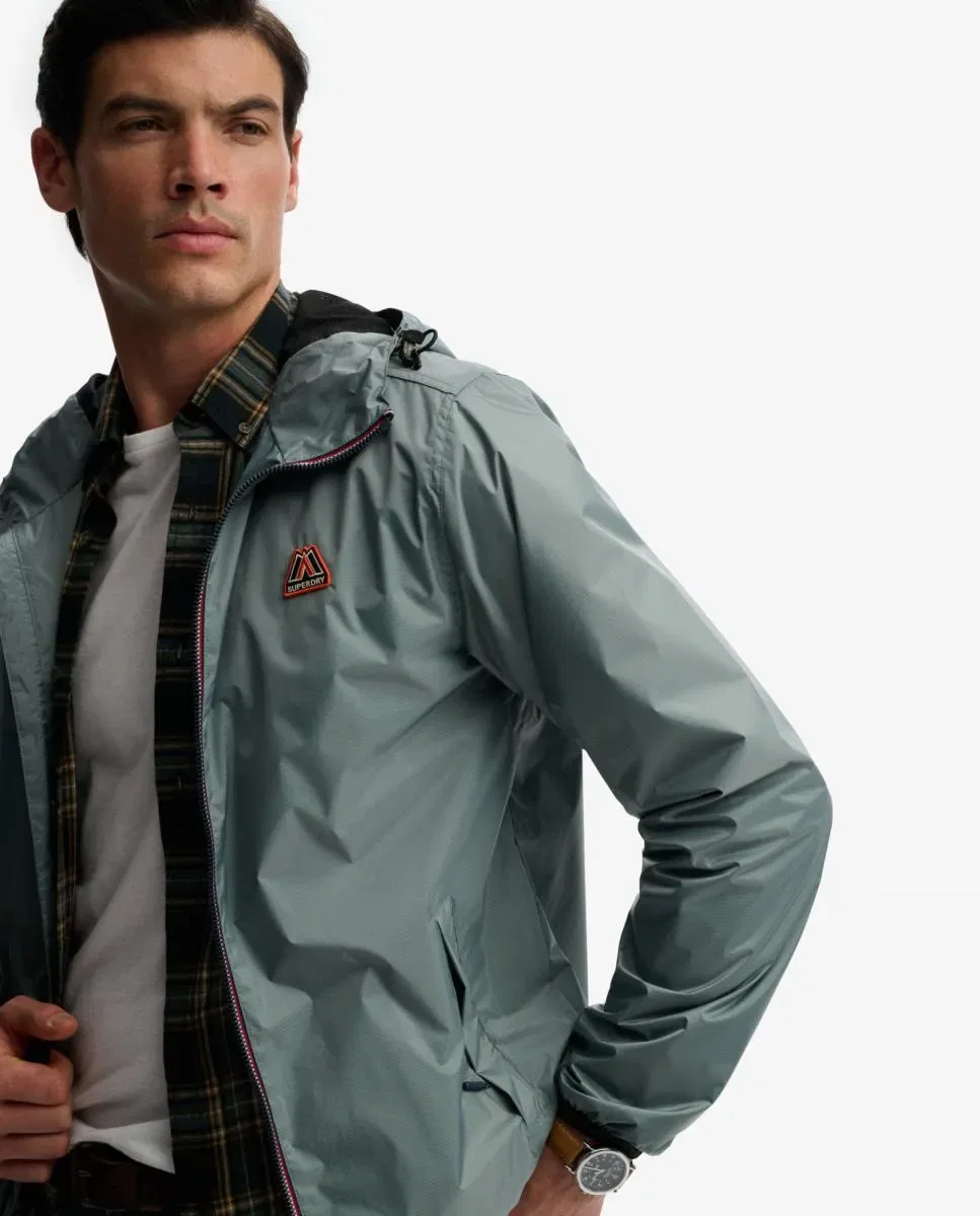 Мужская ветровка Essential Tri Azul marino Superdry, Verde — фото 4