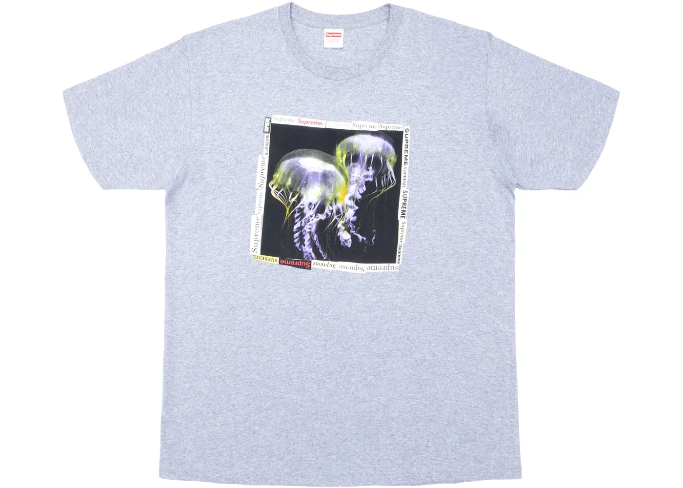 Детская футболка с принтом Tee Supreme, Heather Grey