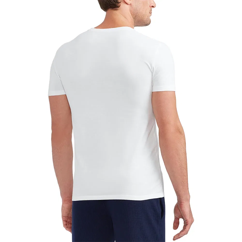 Футболка с коротким рукавом комплект 3 шт Polo Ralph Lauren, белый — фото 2