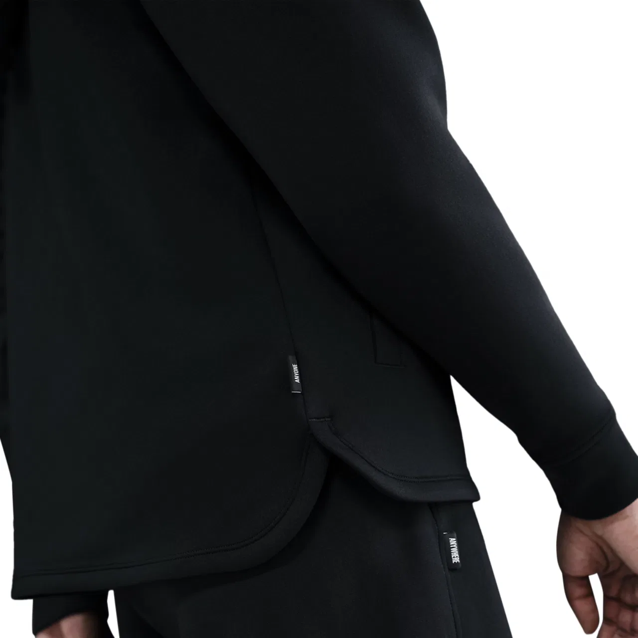 Женское худи Nike Dri-FIT Sabrina Signature Full-Zip, черный — фото 3