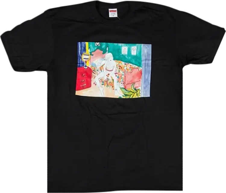 

Футболка Supreme Bedroom T-Shirt 'Black', черный