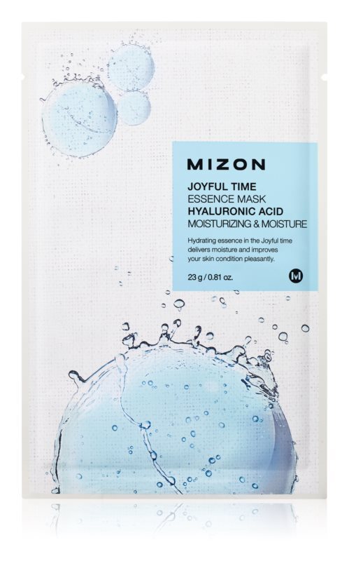 

Льняная маска с увлажняющим и успокаивающим эффектом Mizon Joyful Time Hyaluronic Acid