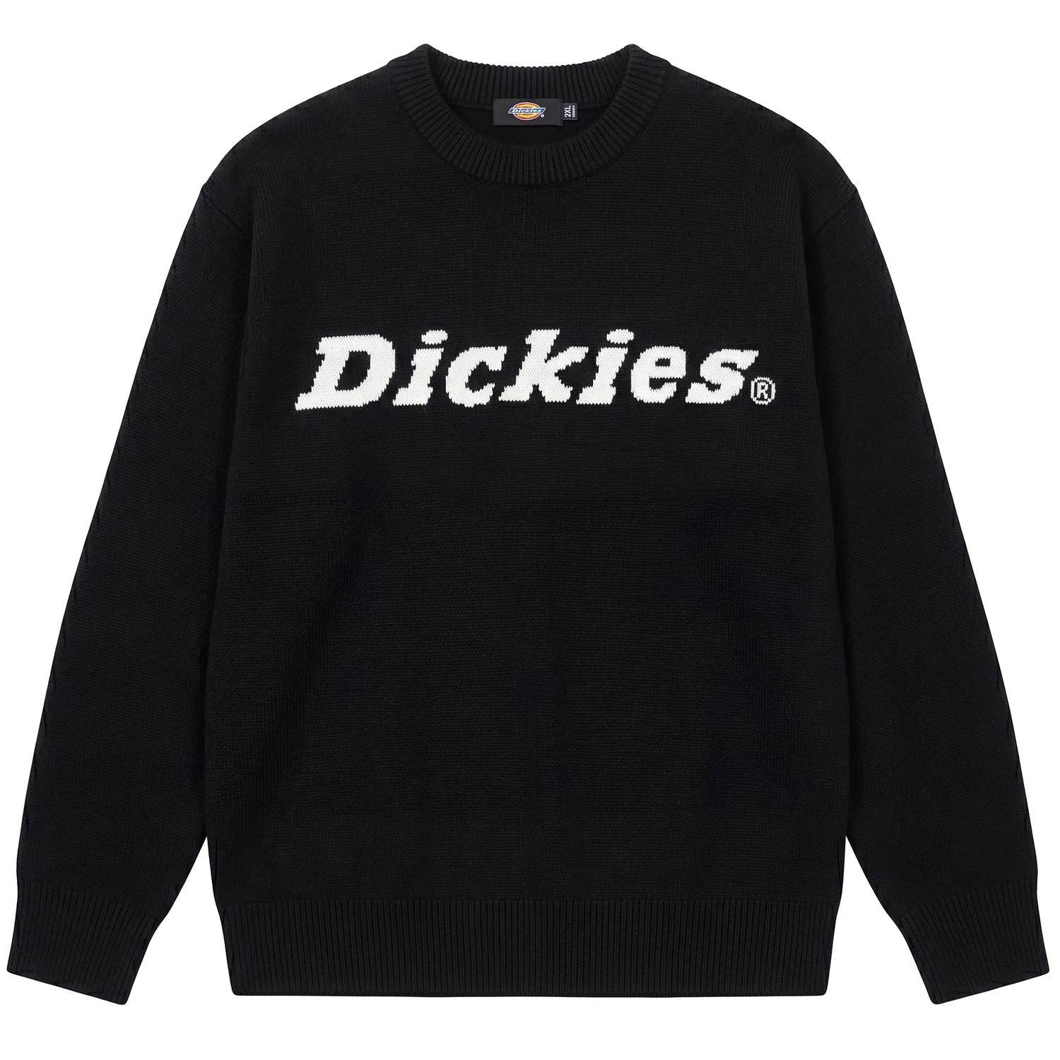 Детское трикотажное изделие с круглым вырезом, прямой крой, Dickies, Black