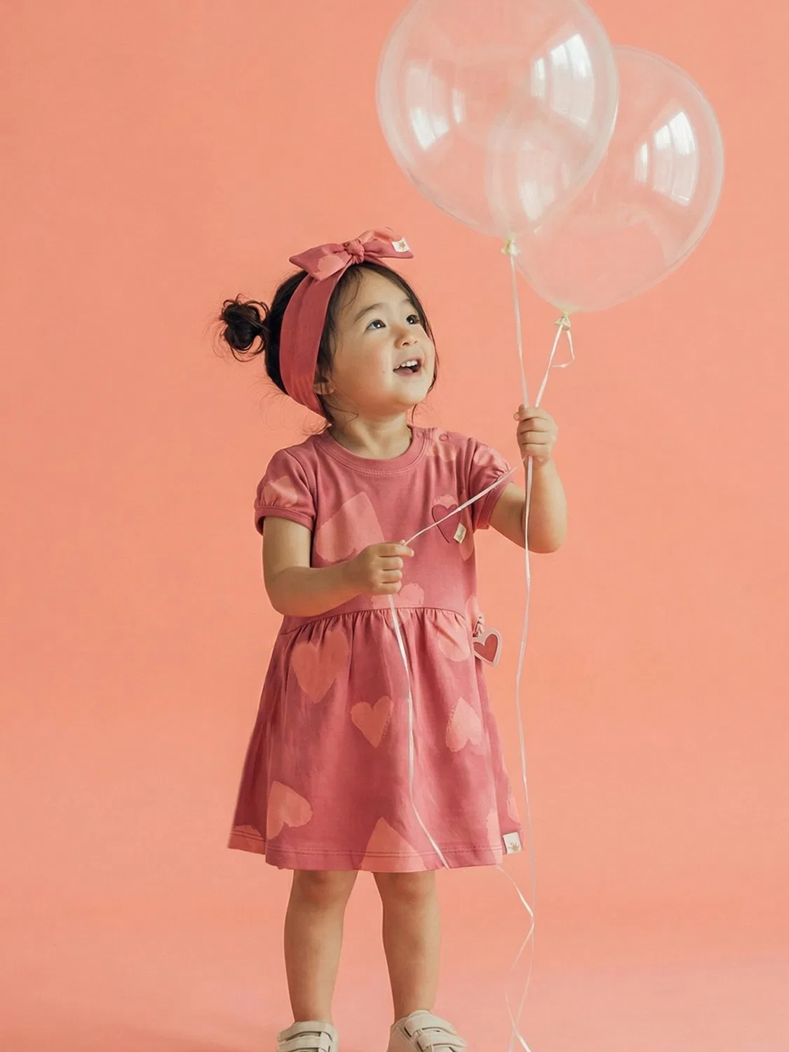 Sigikid Платье Kleid Pink Birds розового цвета — фото 3