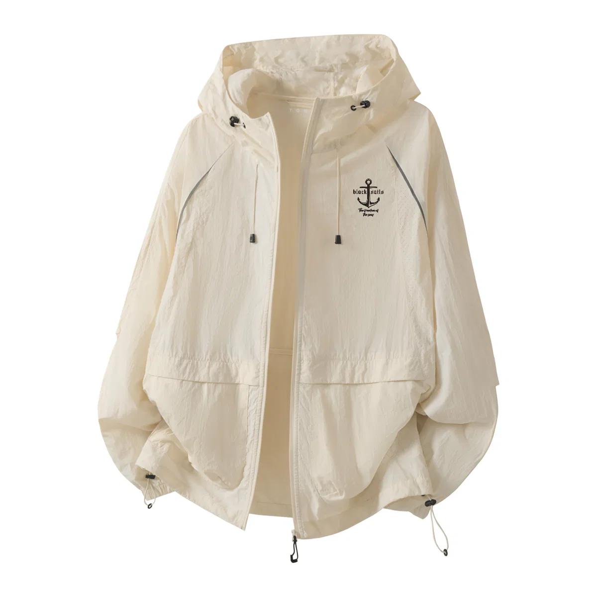 Детская куртка из солнцезащитной ткани с капюшоном Tonlion, Khaki