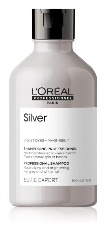 

Серебряный шампунь для седых волос L’Oréal Professionnel Serie Expert Silver