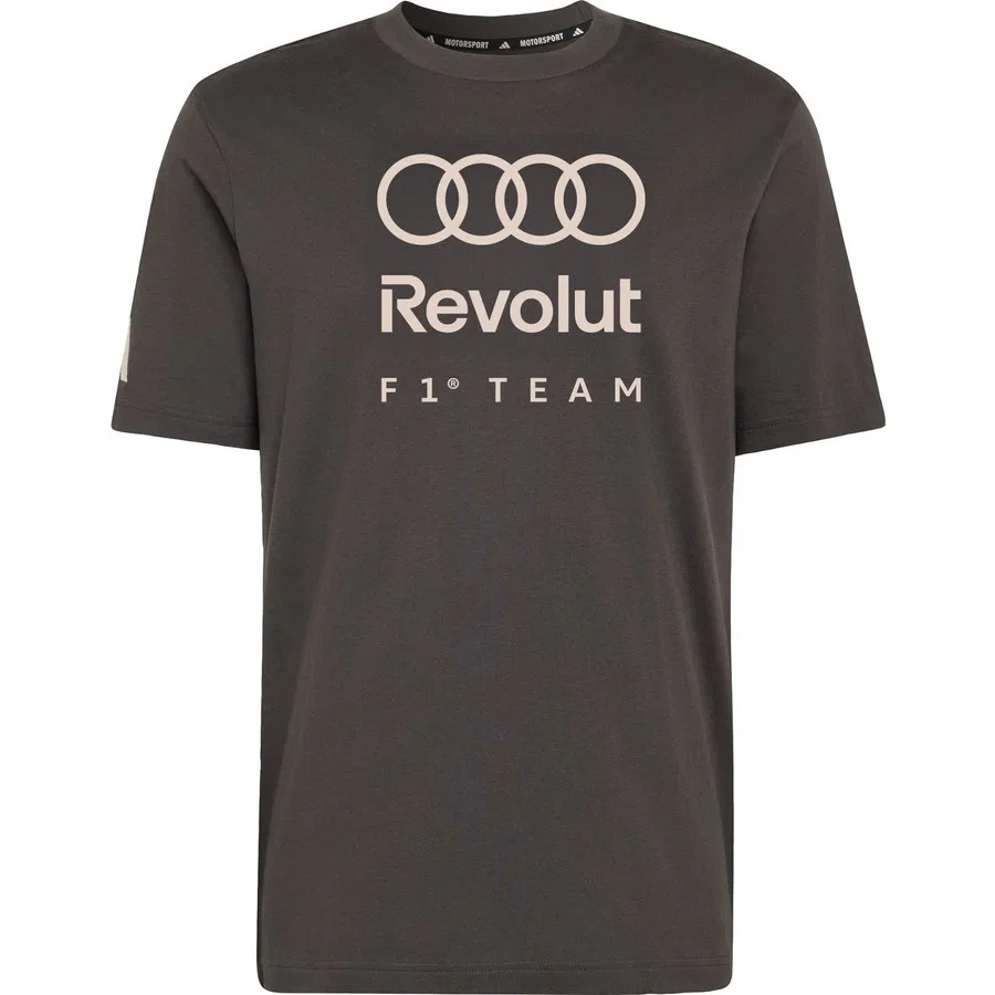 Футболка с принтом Performance KE6122 Audi Revolut F1 Team DNA Graphic Tee adidas, Черный — фото 3