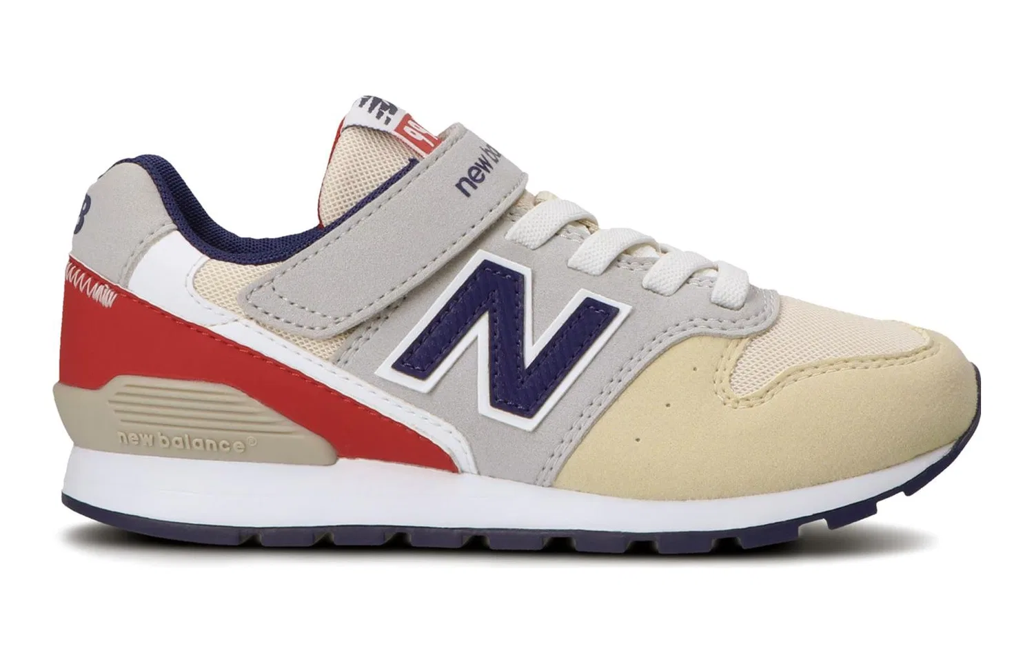 Детские кроссовки с амортизацией New Balance, Beige Gray — фото 3
