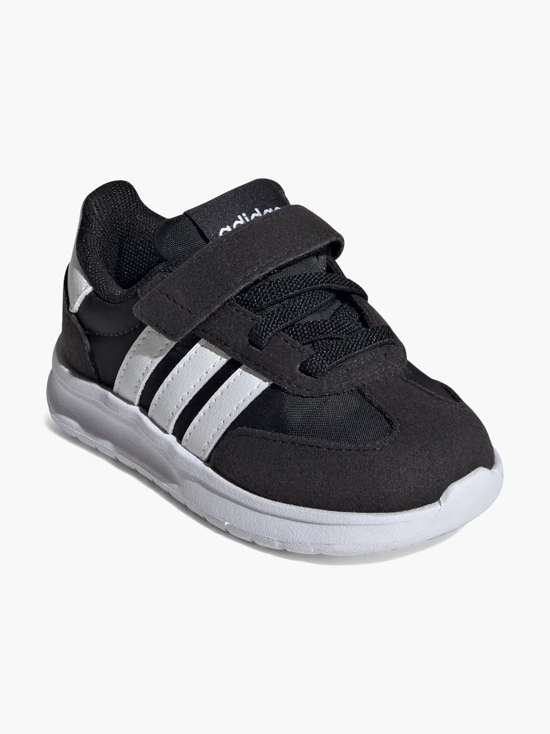 Детские тренировочные кроссовки с амортизацией Cloudfoam Adidas, черный — фото 3